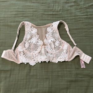 Victoria's Secret Lace Bralette - Cream
